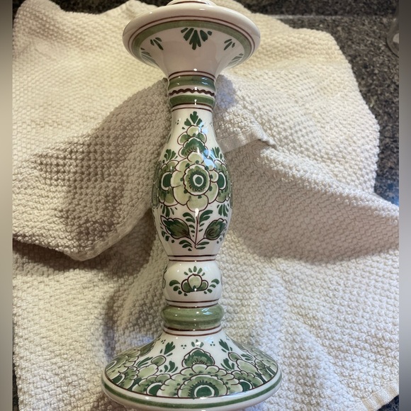 Delft candle holder - Picture 2 of 4